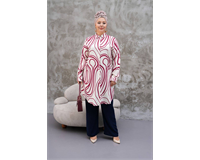 Büyük Beden Viskon Tunik