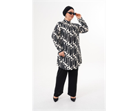 Büyük Beden Viskon Tunik