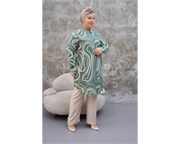 Büyük Beden Viskon Tunik