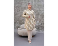 Büyük Beden Viskon Tunik