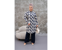 Büyük Beden Viskon Tunik