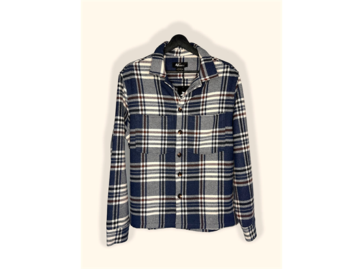 ODUNCU GÖMLEK LACİVERT EKOSE