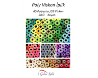 RENKLİ POLYVİSKON İPLİK