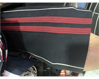 çizgili ve düz mont ribanaları polo yaka