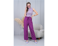 Siyah Viskon Pantolon