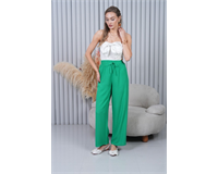 Siyah Viskon Pantolon