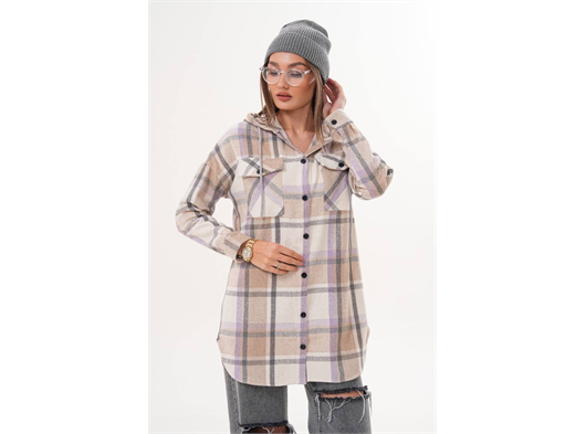 Kapşonlu Araboy Spor Oduncu Gömlek