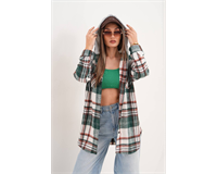 Kapşonlu Araboy Spor Oduncu Gömlek